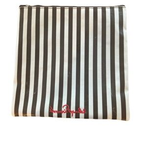 Henri Bendel Striped Makeup Case, Toiletry Bag